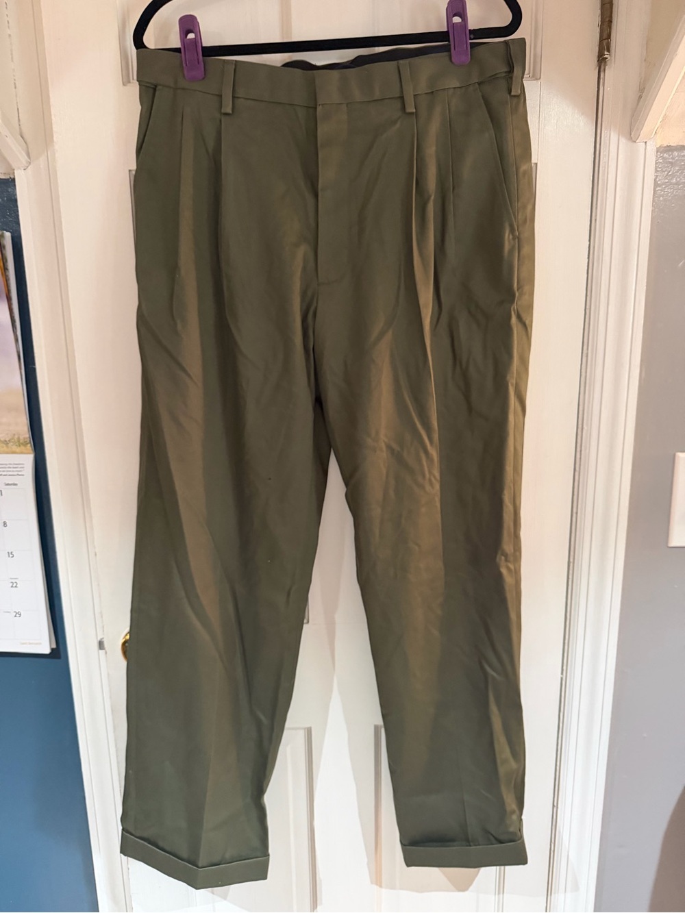 Lands’ End Men’s Trousers/green/sz 36